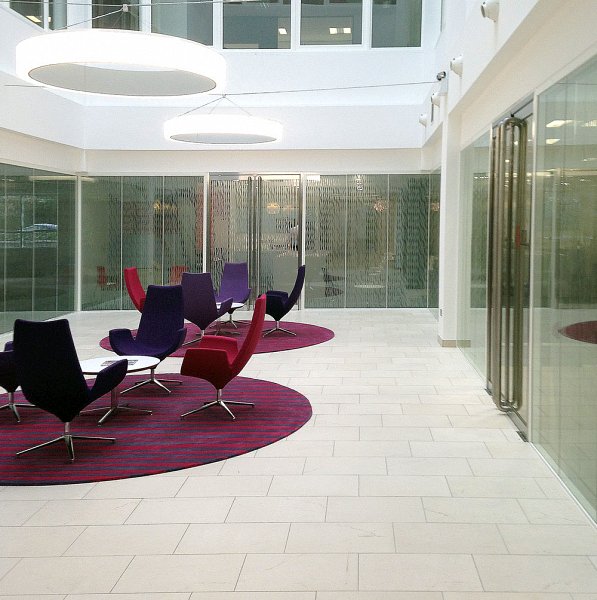 Etch vinyl manifestation for Jones Lang Lasalle
